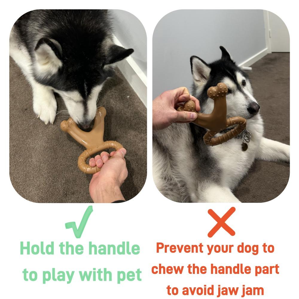Gift for Pets, Dog Chew Toy, Durable Chew, Beef Flavor Indestructible Teeth Cleaning Toy, Interactive Dog Toy, Suitable for Small, Medium, Large, Extra Large Dogs