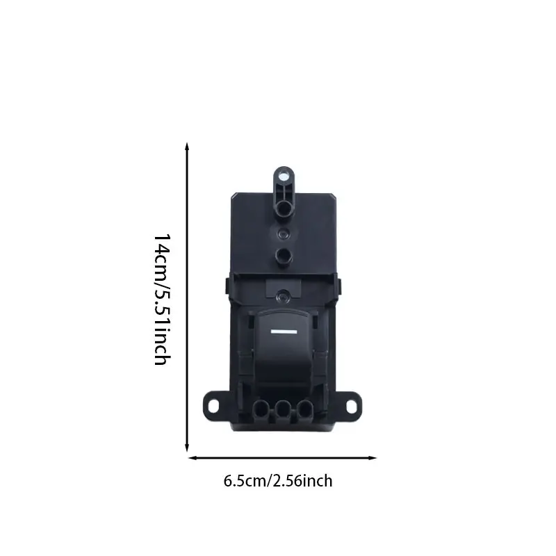 Honda Civic 10th Gen 16-21 Glass Lift Electric Switch, Rear Door Window Control, Oe Code 35770-Tea-H01, Replacement Car Part