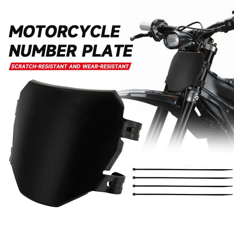 Front License Plate for Surron X S Talaria Sting Mx3 Mix4 R Off-Road Motorcycles, Atv, Electric Bikes, Registration Tag, Front Number Plate