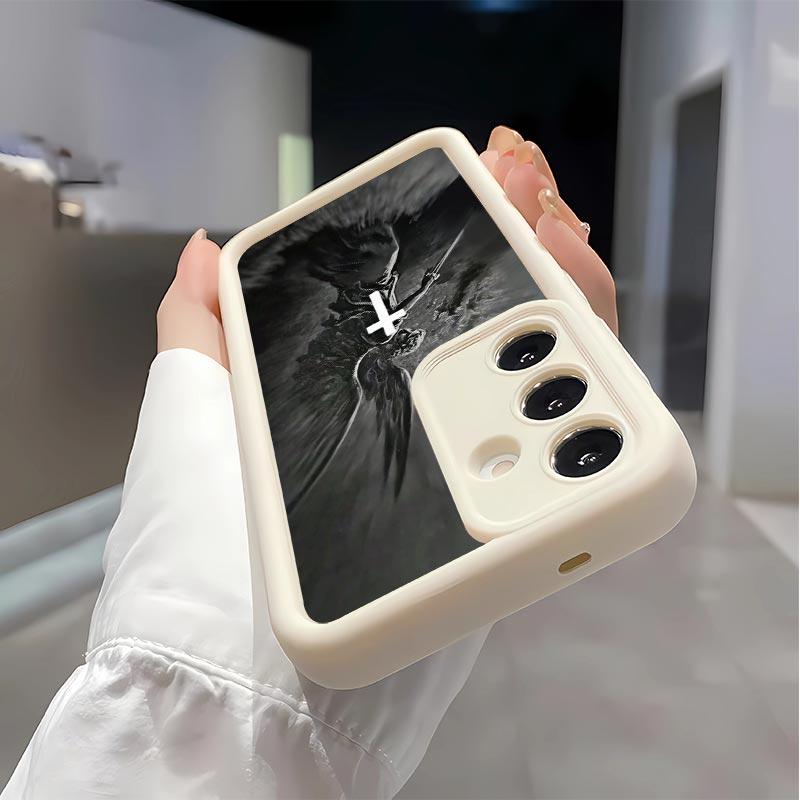 The angel whoap pearedto Balaam Soft&Flexible TPU Silicone Phone Case For Galaxy S26 Ultra S25 Edge S24 FE S23 S22 S21 Plus A13 A14 A15 A16 A17 A33 A34 A35 A36 A52 A53 A54 NOTE20 Durable|Shockproof|Full Camera Protection|Anti-Fingerprint