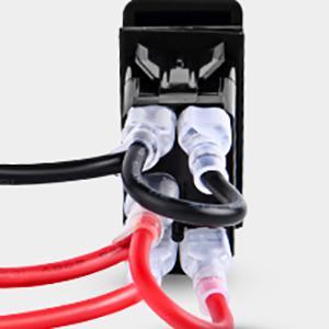 Nilight 5Gang Aluminum 5Pin ON/Off Green Rocker Switch Panel w/ 4.8 Amp Dual USB Charger Voltmeter Truck Car Caravan Rv Plug