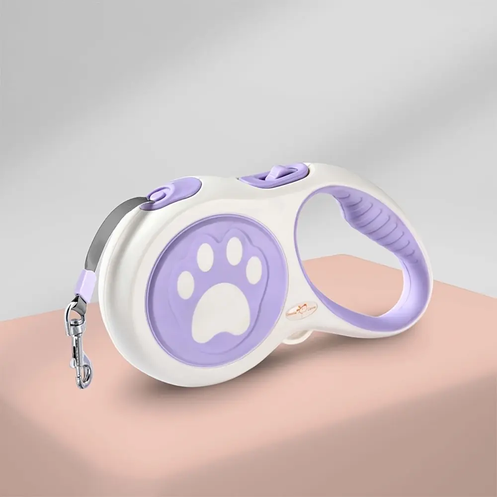 1 Piece for Outdoor Dog Walks, High-quality Automatic Telescopic and Adjustable Length, Short Shock Stop, Pause Pet Leash, Anti-tangle 5-meter Dog Leash, Suitable for Pets Under 25kg