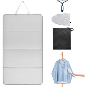Portable Garment Steamer Board for Clothes with Ironing Glove Steamer Stand Lint Remover & Storage Bag for Suits Shirts Coats Portable for Travel Home Use
