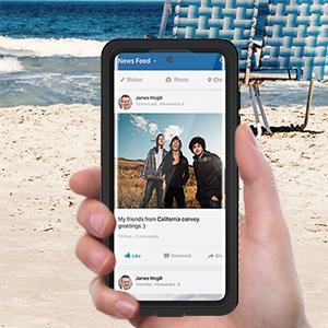 for Samsung Galaxy S22 Case, IP68 Waterproof Dustproof with Built-in Screen Protector, Heavy Duty Full Body Protective Phone Case for Samsung S22 5G, Black/Clear