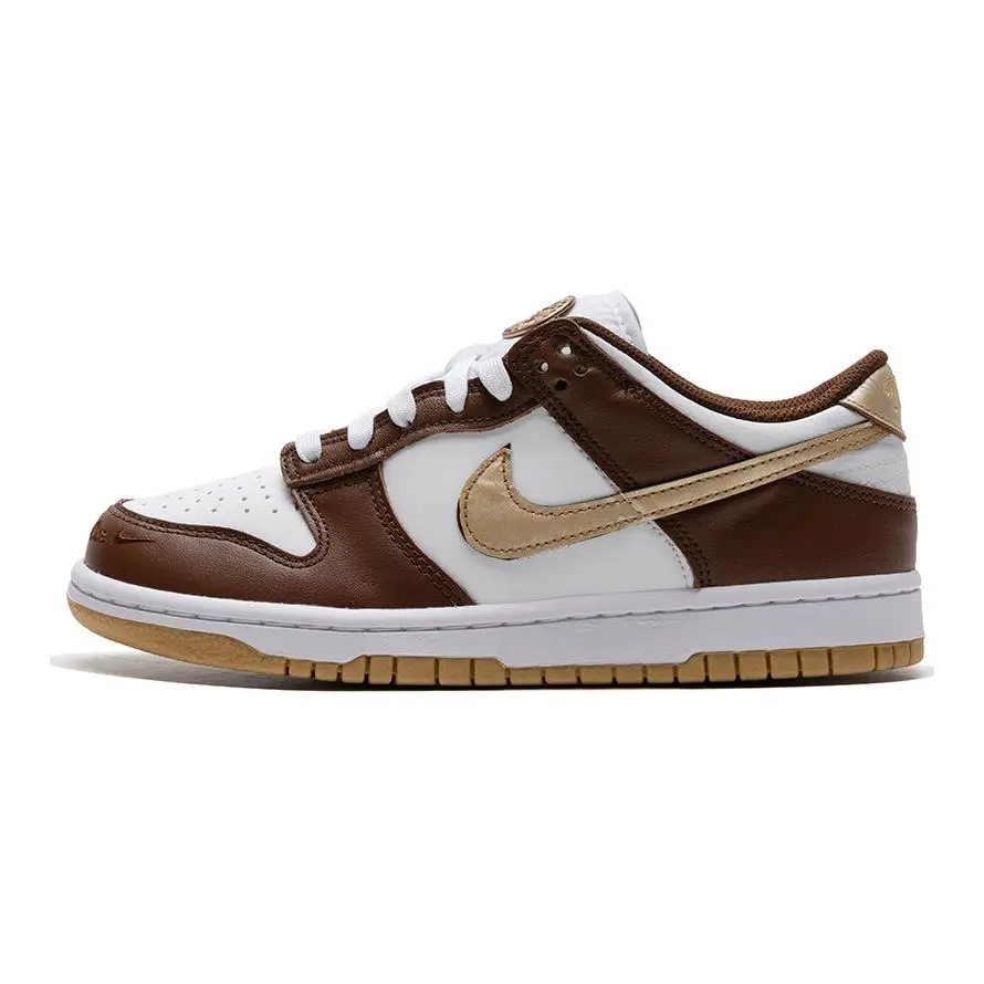 Nike Dunk Low GS 'Cacao Wow Metallic Gold HM3725-171