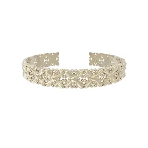 Iris full circle bracelet female design sense light luxury heavy industry bracelet retro Maillard