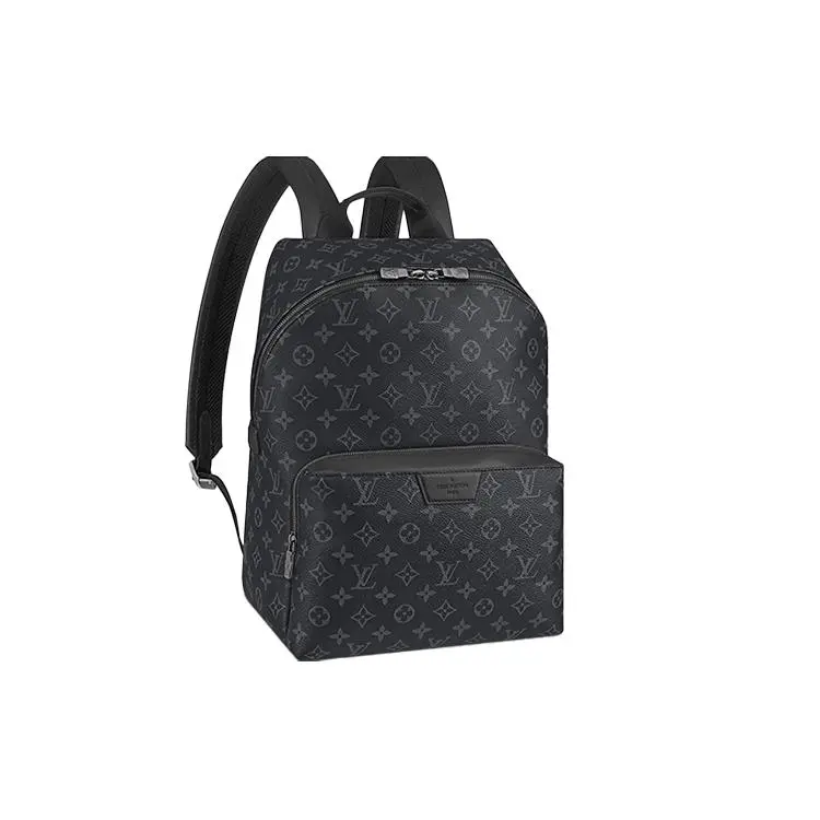 Louis Vuitton Discovery PM Buckle-Less Backpack - Classic Monogram Canvas, Leather, Unisex, Minimalist, Black, Buckle-Less Backpacks