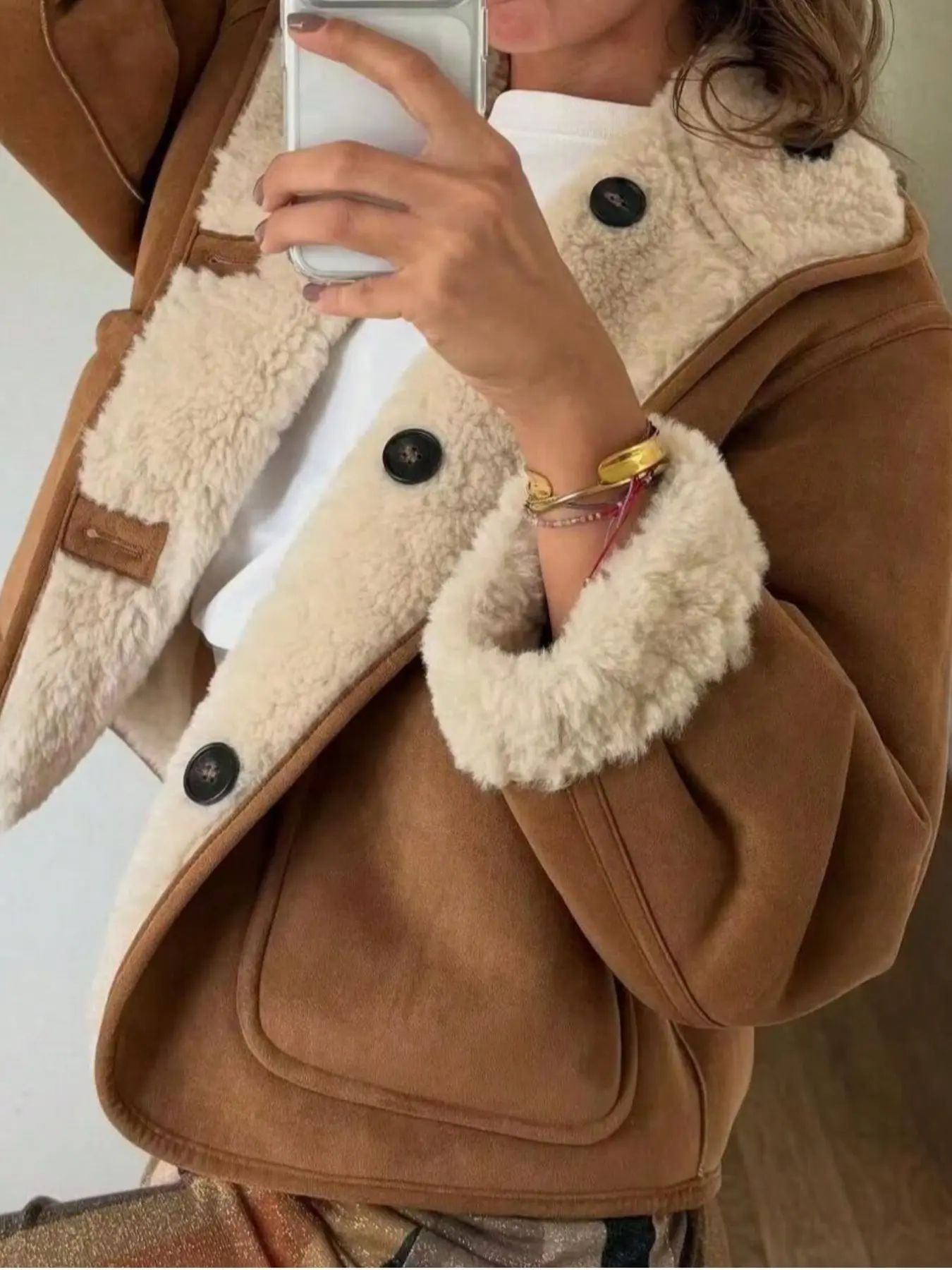 Indefeir Fall Winter New Women's Fashion European Style Versatile Casual Two-Sided Coat, Stylish Outerwear for All Seasons, Perfect for Daily Wear