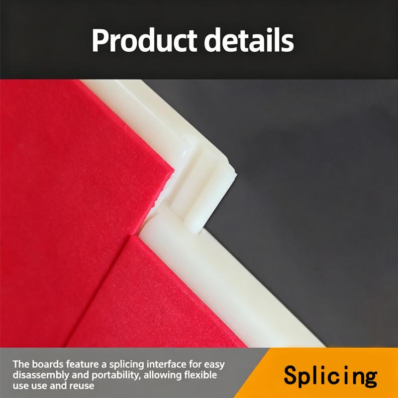 Rebreakable Power Breaking Boards 4 Strength Levels EVA Padded Round Edges Reusable Splicing Design for Martial Arts Taekwondo Karate Training Fits Beginners to Pro Coaches 0.4" to 0.8" Thickness