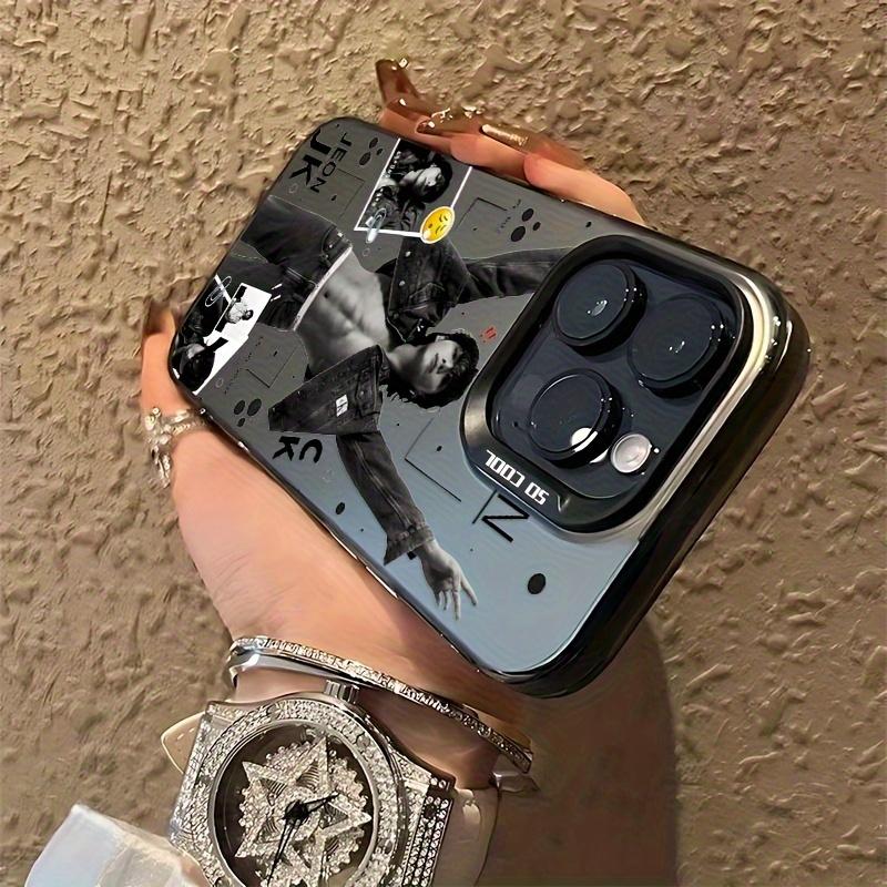 Korean Singer Graffiti Pattern Phone Case for iPhone 16 15 14 13 12 11 Pro Max X XR XSMAX 8 7 Plus Anti-drop Matte Back Cover