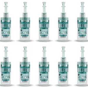 10 Pcs 36 Pin Microneedling Skin Roller Cartridges, Compatible for Home Use