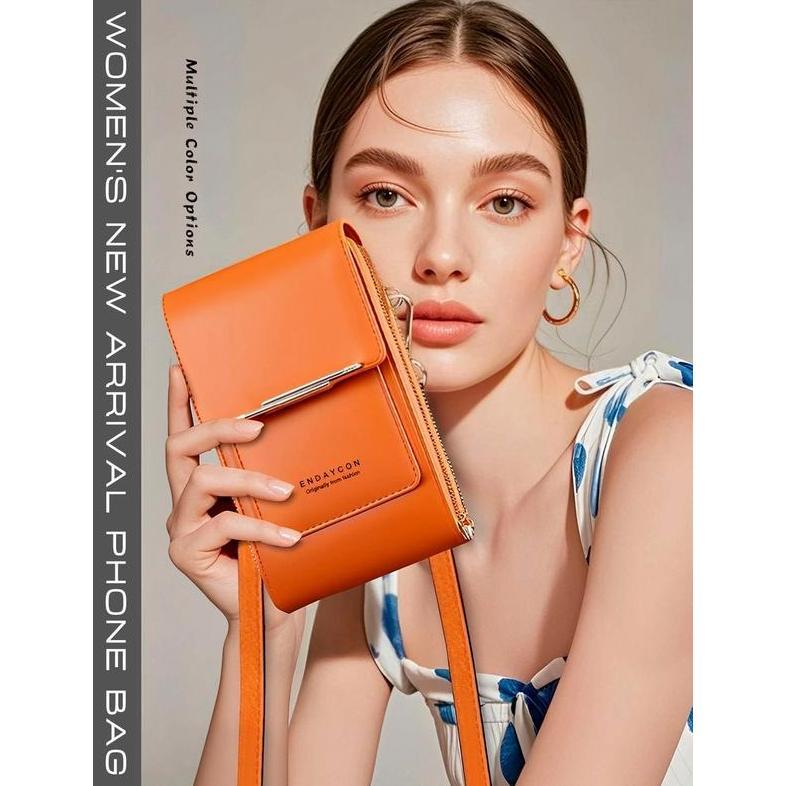 2026 Trendy Minimalist Elegant Women's Touchscreen Crossbody Phone Wallet - Multi-Card Slots & Coin Pouch | Adjustable Strap Water-Resistant | Shopping/Travel Multiple Colors Must-Have 2026 Trendy Minimalist Elegant Women's Touchscreen Crossbody Phone Wallet - Multi-Card Slots & Coin Pouch | Adjustable Strap Water-Resistant | Shopping/Travel Multiple Colors Must-Have