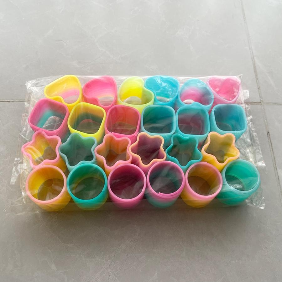 Random Rainbow Spring Assortment, 24/120pcs Colorful Slinky Coils for Youngsters' Parties & Gifts, Party Favors for Birthday, Wedding, Festival