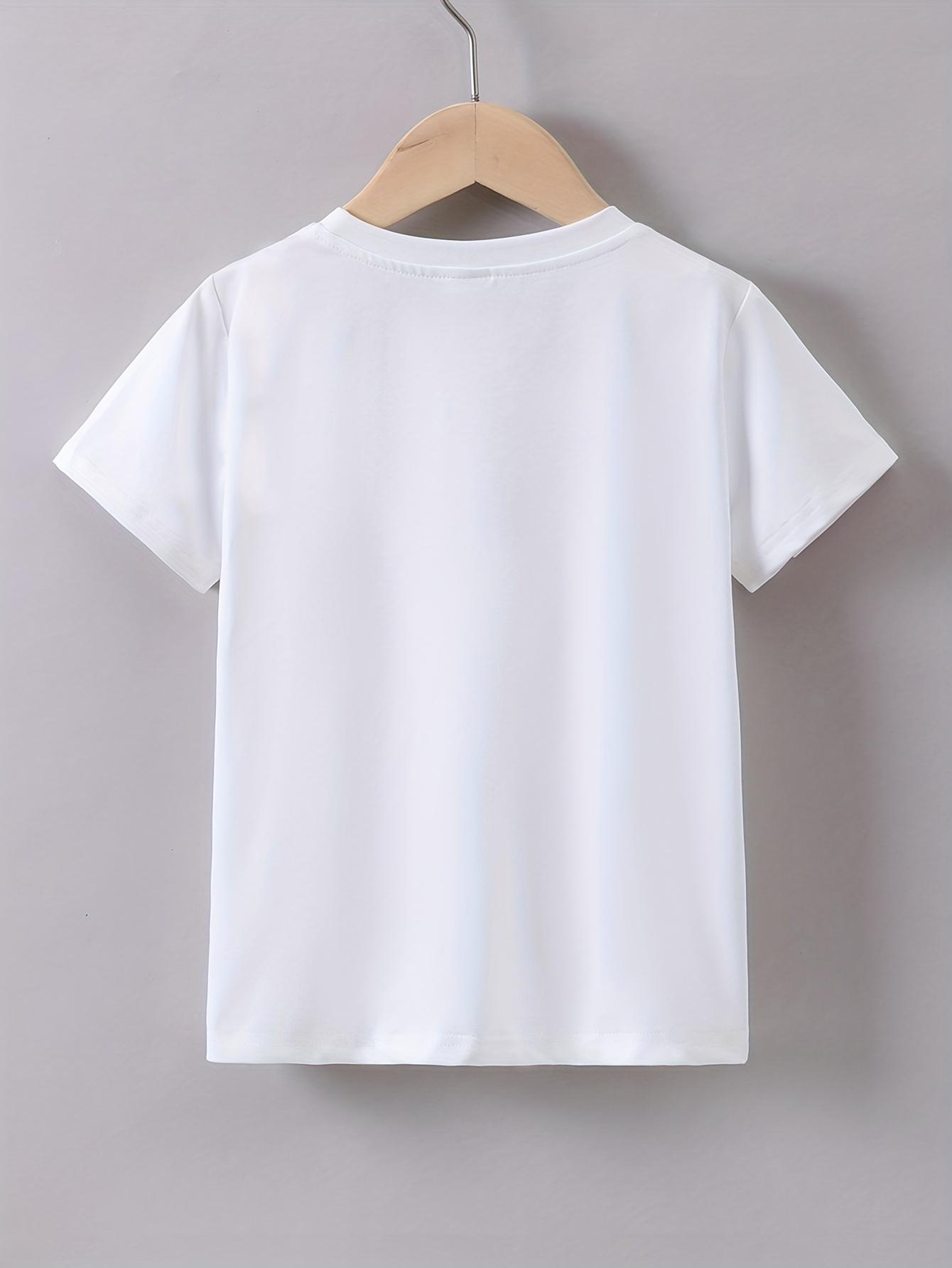 Boys' Summer Short-Sleeved "Soccer Loving Birthday Boy" Print T-Shirt