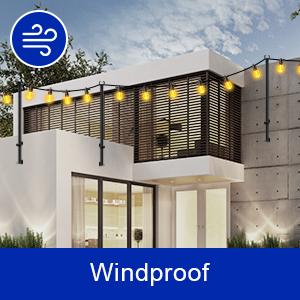 2-8Pack 5 Ft String Light Poles, String Light Poles for Outside with Fixing Clips,Metal Poles for Outdoor String Lights, Hanging Light Poles for Deck Fence Garden Backyard Wall Bistro