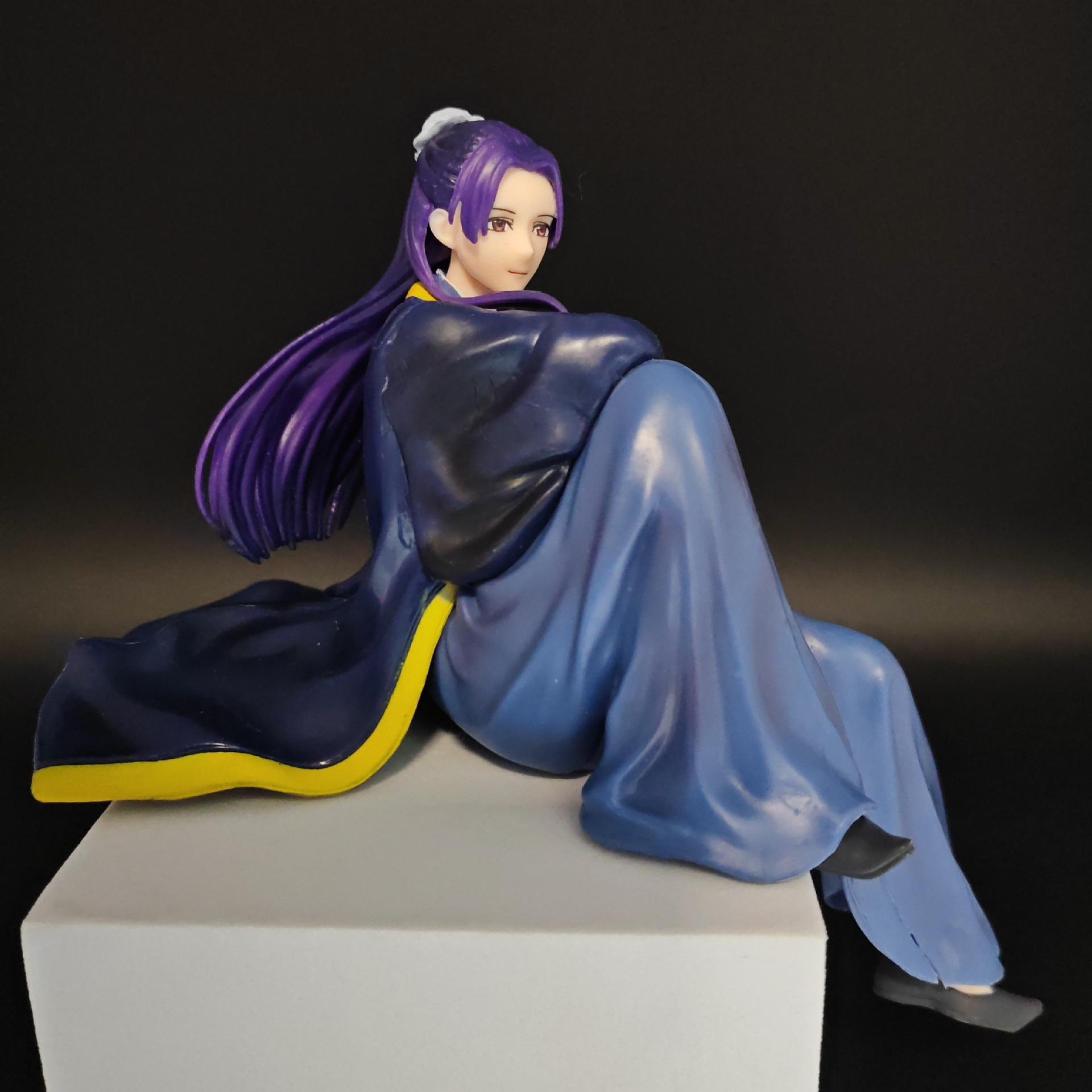 2026 The Apothecary Diaries Jinshi Sitting Pose Anime Figure PVC Model Toy Desktop Ornament Collectible Gift for Anime Fans