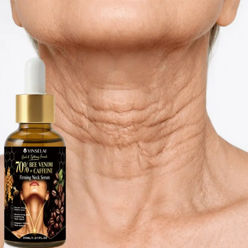 5x Firming Advanced Anti Aging Essence Cream with Collagen and Hyaluronic Acid, Neck and Clavicle Area, Unisex, 30ML, Travel and Home Spa Care