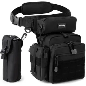 Drop Leg Bag for Men: Tactical Thigh Bag Motorcycle Accessories Big Metal Detecting Tool Pouch Outdoor for Hiking Fishing Hunting