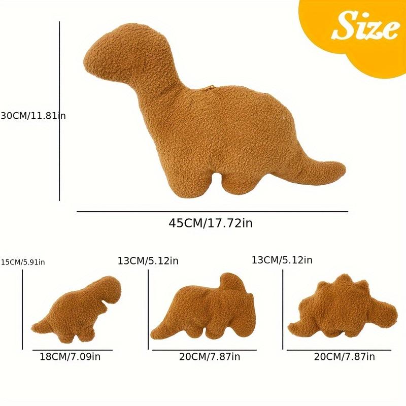 Dinosaur Design Plush Toy Set, 1 Count Stegosaurus Stuffed Toy with 3 Counts Small Dinosaur, Soft Cute Plushies for Teens Pets Adults, Fluffy Stuffed Cushion, Gift for Her, Men's Gift Dinosaur Design Plush Toy Set, 1 Count Stegosaurus Stuffed Toy with 3 Counts Small Dinosaur, Soft Cute Plushies for Teens Pets Adults, Fluffy Stuffed Cushion, Gift for Her, Men's Gift