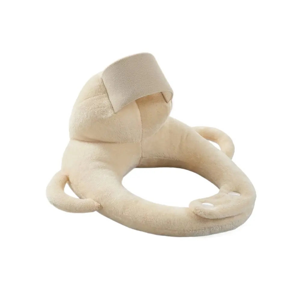 Soft and comfortable, it features an ergonomic design with a thickened support cushion and a hands-free stand that allows it to stand upright on its own; it is suitable for use while resting in bed as well as for daily breastfeeding.