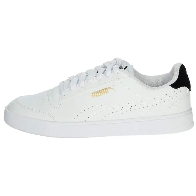 PUMA Shuffle Perf Lace-Up Supportive Balanced Lightweight Low-Top Skate Shoes 380150-01