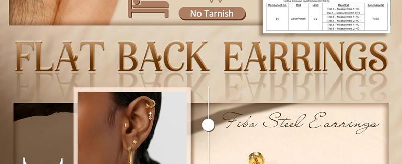 MILACOLATO S925 Sterling Silver Flat Back Earrings for Women Hypoallergenic - 14K Plated Gold Flatback Stud Earrings Cartilage Helix Tragus Conch Piercing Jewelry 3 Pairs Dainty CZ Butterfly Studs