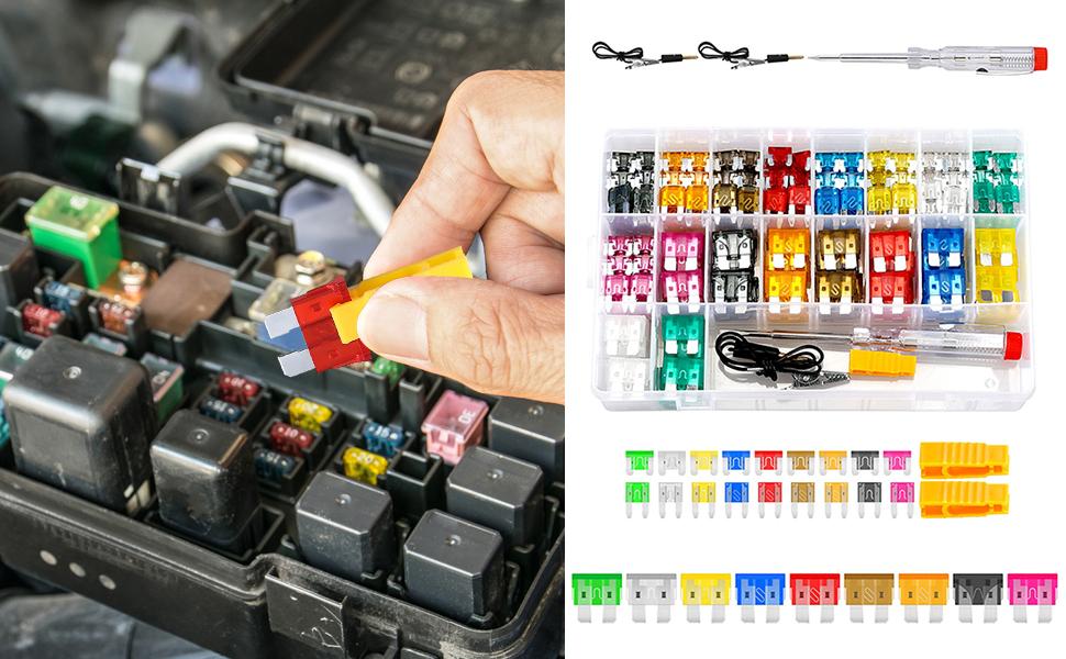 306PCS Fuse Assortment Kit Overview