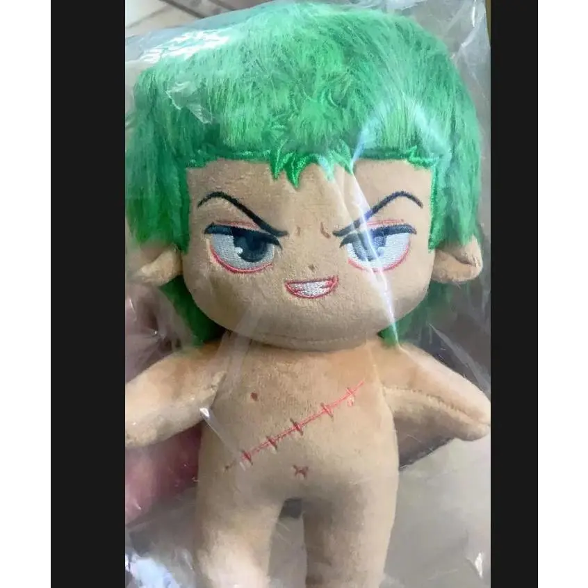 20cm Animation Surrounding Stuffed Plush Toys Zoro Roronoa Cotton Doll  Super Soft Dress-up Doll Fans Children's Adults Gift Toy