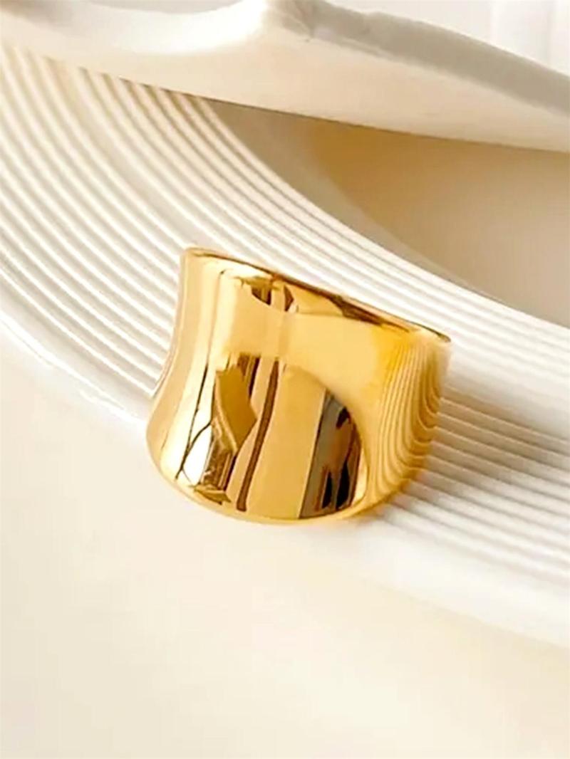 Fashionable Geometric Design Ring, Elegant Glittering Ring, Elegant Jewelry for Women for Party,  Rings for Women, Daily Clothing Decor, Trendy All-match & Exquisite Jewelry for Birthday Gift, Gifts for Her