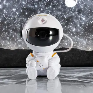 Astronaut Starlight Projector Night Light with Rotation Nebula Effect | LED Mini Projector for Bedroom & Gaming Room Decor