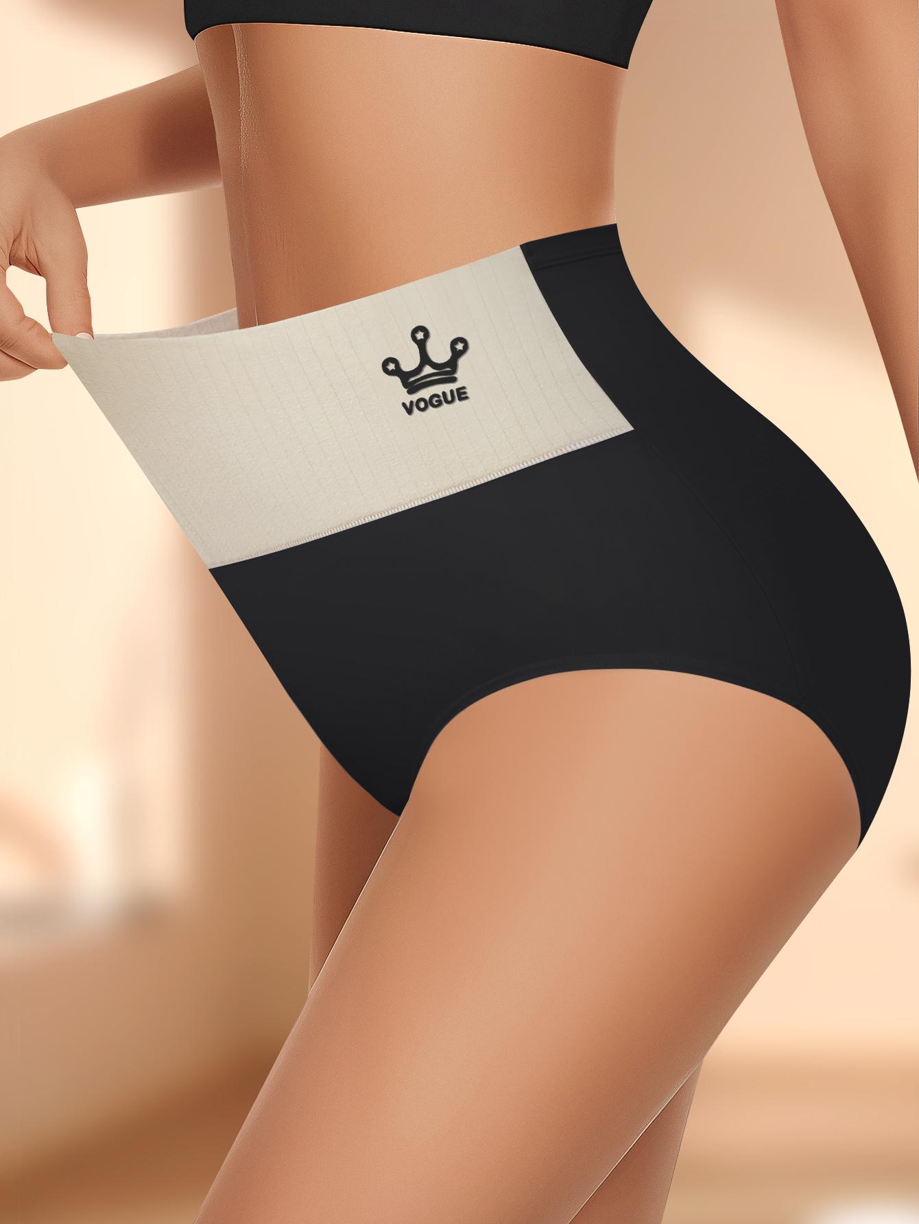 QUASTI 7-Piece High Waisted Cotton Women's Underwear, Featuring Color Blocking Design, Daily Comfortable Skin Friendly Underwear, High Elasticity Anti Rolling And Hip Lifting Women's Underwear, Cute, Elegant & Fashionable Underwear, Minimalism, S-XXL QUASTI 7-Piece High Waisted Cotton Women's Underwear, Featuring Color Blocking Design, Daily Comfortable Skin Friendly Underwear, High Elasticity Anti Rolling And Hip Lifting Women's Underwear, Cute, Elegant & Fashionable Underwear, Minimalism, S-XXL