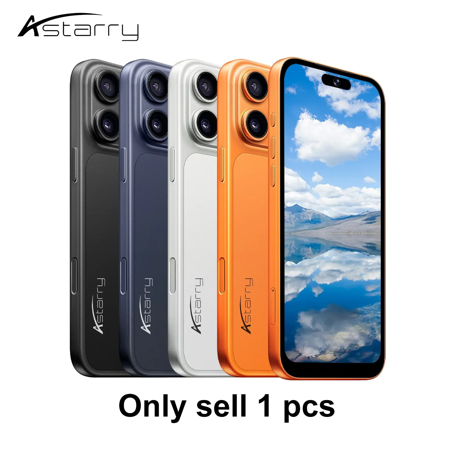 Astarry 17 Pro Max Multifunctional Smartphone, 6.75-Inch Screen, HD Camera up to 13MP, 4100mAh Battery, Quad-Core Processor, 3GB RAM + 32GB Storage, 4G Network, Multiple Photo Effects, Cellphone, Smart Touchscreen Phone