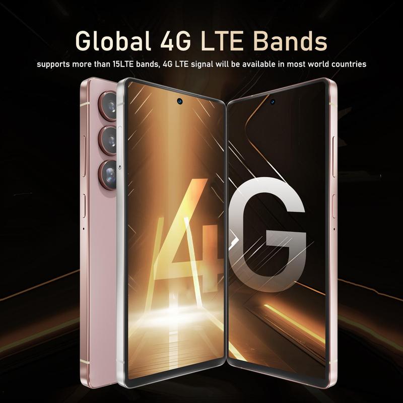 FUFFI 6.8 Inch Smartphone, 4+64GB ROM,1 Count 4G Network Unlocked Phone, Android 12.0 Version 8+16MP Cellphone, Dual Card Phone for Home & Office