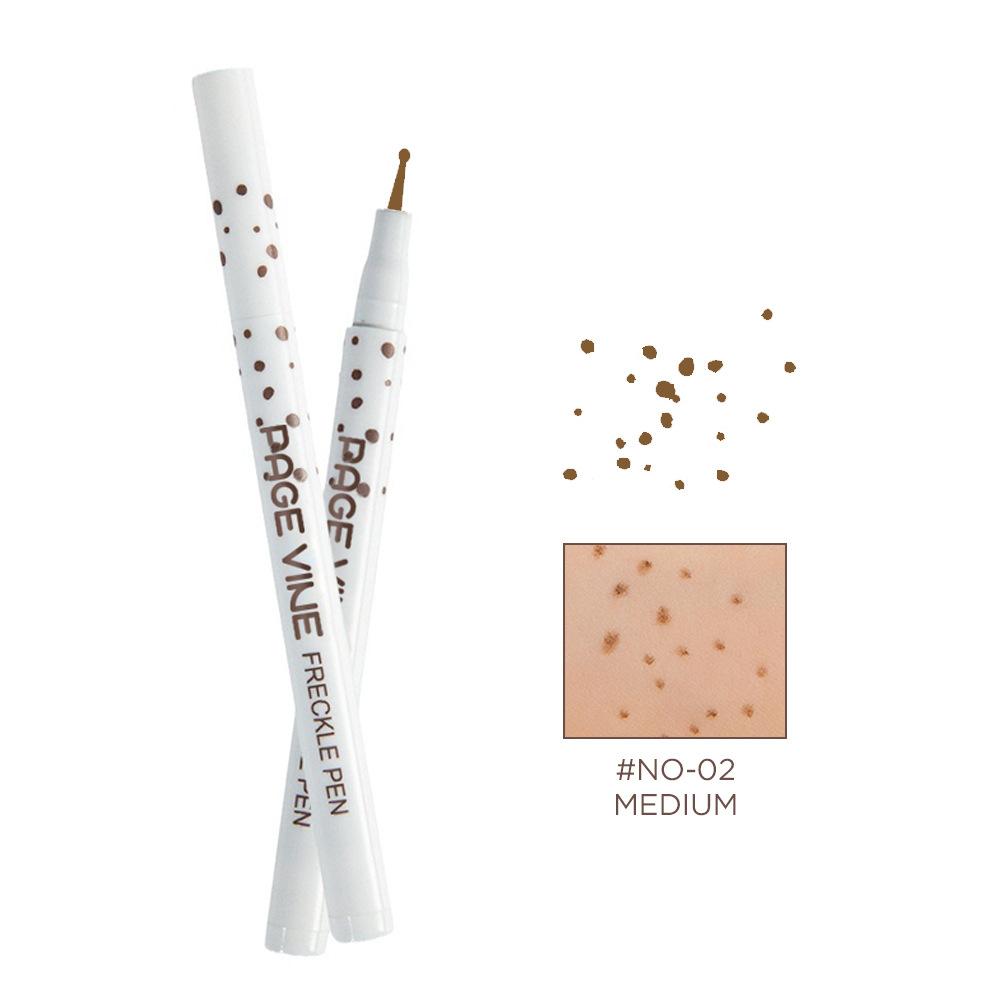 PAGE VINE European and American   natural realistic pigmented makeup freckle pen that doesn't fade easily