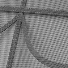 Grey Hat Organizer Racks for Baseball Caps, 24 Deeper Pockets Baseball Hat Rack, Cap Rack, Hat Rack for Door with 3 Hooks