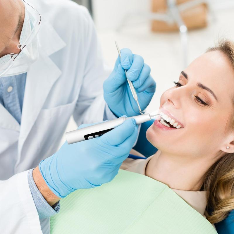 Rechargable Oral Plaque/Tartar Remover for Teeth, Oral Care, Teeth Cleaning Kit with LED Light & 5 Adjustable Modes Dental Scaler Oral Care, For Adults and Youth, Pets Rechargable Oral Plaque/Tartar Remover for Teeth, Oral Care, Teeth Cleaning Kit with LED Light & 5 Adjustable Modes Dental Scaler Oral Care, For Adults and Youth, Pets