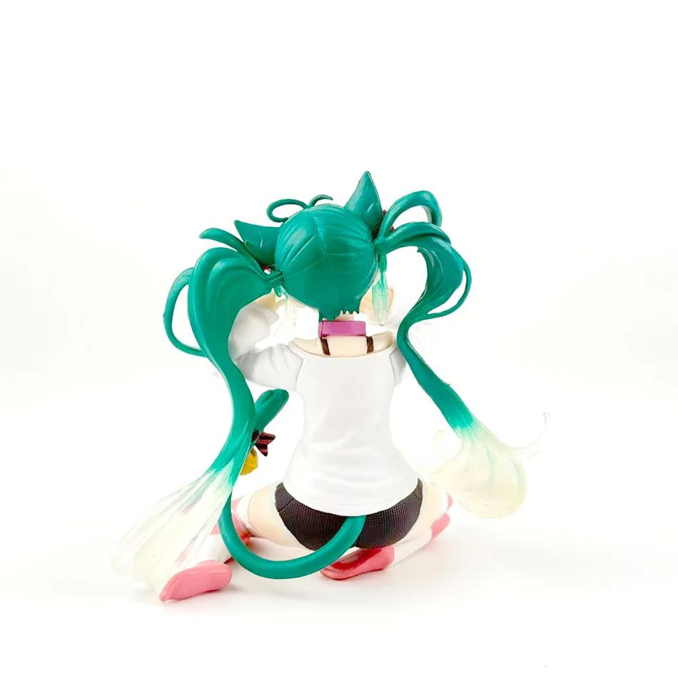 New In Stock Hatsune Miku In A World With Closed Windows Collectible Anime Action Kwaii Miku Figures Model Toys Christmas Gifts