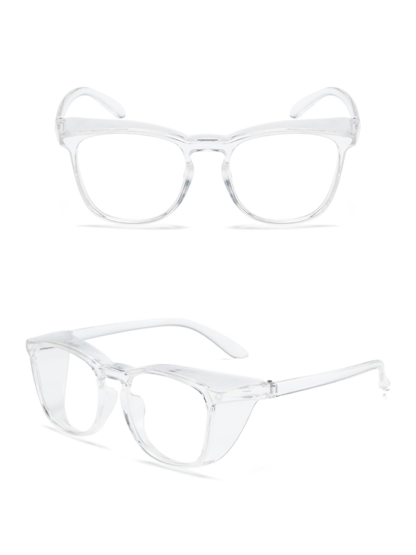 Casual Full Rim Eyeglasses for Women & Men, 2 Pairs Fashion Eyeglasses for Work, Daily Clothing Decor, for Student Daily