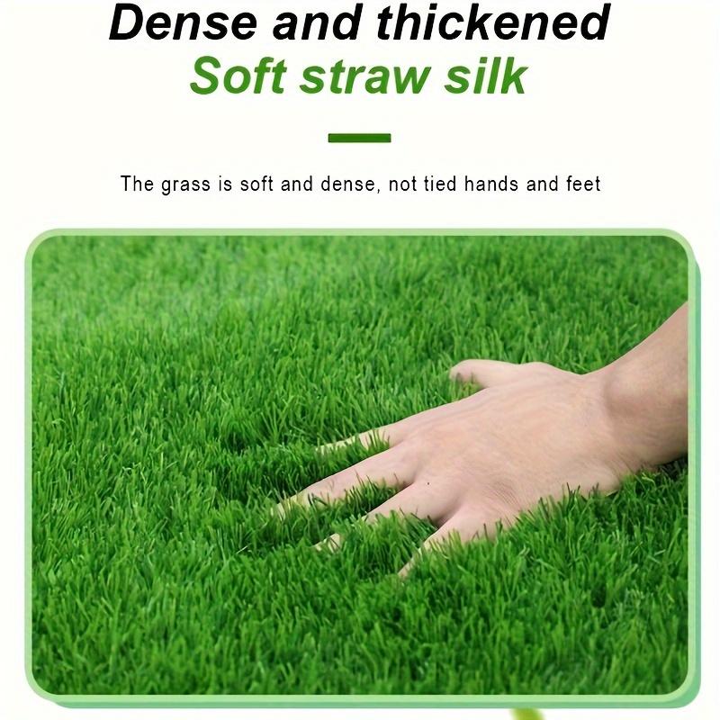 Odor-Control Dog Grass Mat, Reusable Washable Artificial Lawn with Non-Slip Backing, Supports Indoor/Outdoor Potty Training for Puppies & Small to Medium Dogs