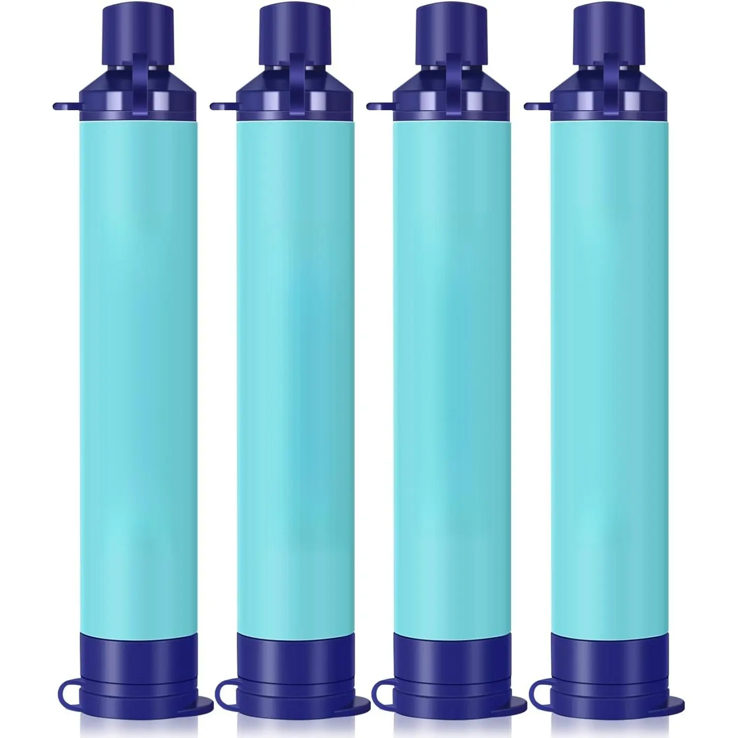 Membrane Solutions Personal Water Filter Straw S1| NSF/ANSI 42 372 401 Certified, 1320 Gal Capacity, 0.1 Micron, Fits 28mm Bottle, BPA-Free, Survival Emergency Hiking Camping