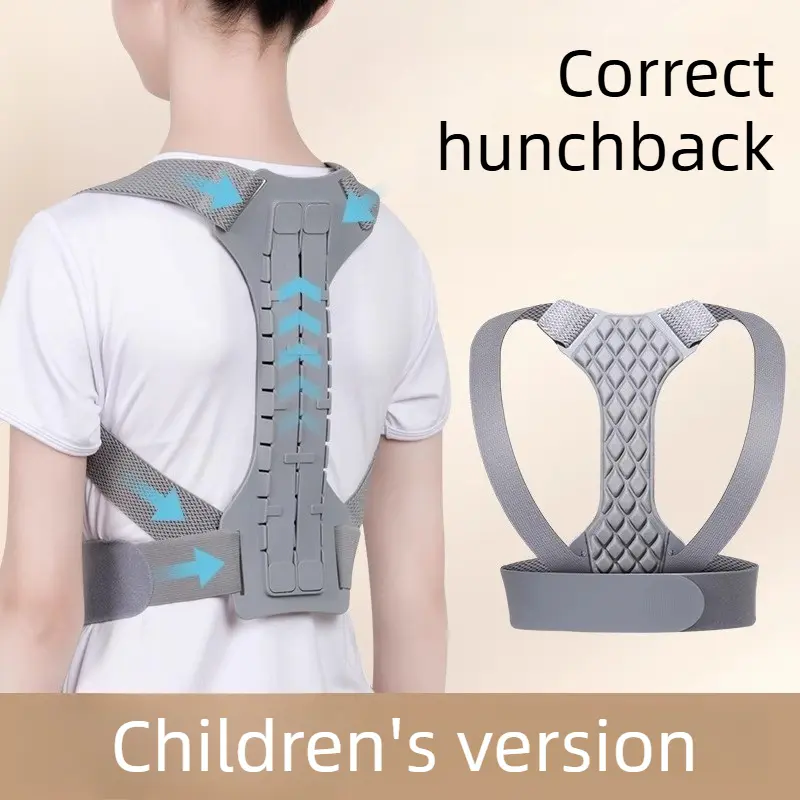 Children's Reverse Bow Strap Correction Hunchback Artifact Adolescent Back Orthotics Writing Sitting Position Open Shoulder Student Correction Strap