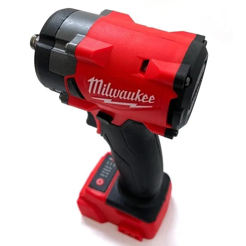 Milwaukee FIW212 M18 18V 500Nm Cordless Impact Wrench Brushless Battery Kit Construction Hand Tool