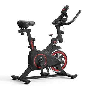 REBUILD YOUR LIFE Mini Exercise Bike Compact Stationary Bike Silent Indoor Cycling for Small Space w/Adjustable Seat, Smooth Pedal & Belt Drive