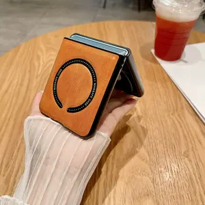 Compatible with Razr 50 Ultra/Razr 50/Razr 40U/Razr 40/Z Flip6/5/4/3/Z Fold6/5/4/3 Premium Magnetic Full Wrap Shockproof Phone Case HNZ0488