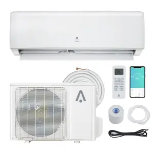 12,000 BTU Wall-Mounted Mini Split Heat Pump System, 20 SEER2 Energy Star, 208V-230V, WiFi App & Alexa Compatible, Quiet Ductless AC Covers 750 Sq.Ft, Complete DIY Installation Kit.