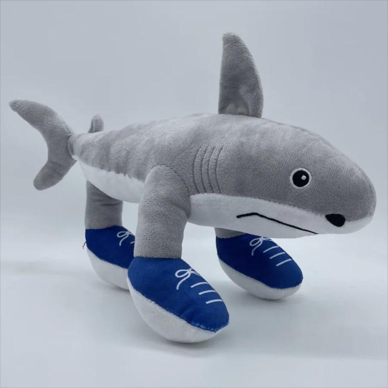 Italian Brainrot Tralalero Tralala Plushies Tung Tung Sahur Stuffed Doll Cute Shark Figurine Blind Box Gift