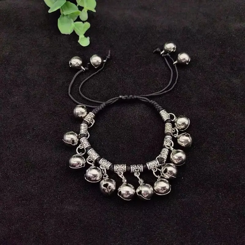 Bell Accent Charm Ensemble & Zodiac Constellation Motif, Viral TikTok Foot Jewelry Trend & Y2K Aesthetic Anklet, Adjustable Lightweight & Sweet Sounding Accessory for Everyday Beach Wear, Summer Vacation, Best Friend Gift &