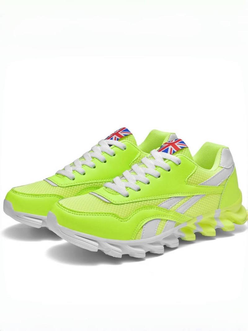 Fashionable Large Size Men's Sports Running Shoes, Blade Sole Design, Multiple Colors, Comfortable and Durable, Suitable for All Seasons