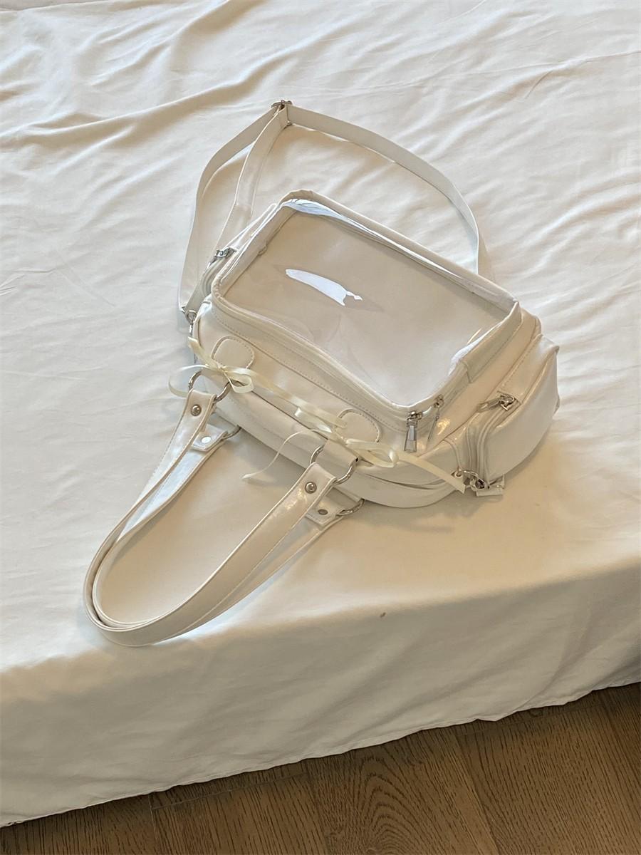 Anime Two-Dimension Japanese Uniform Bag Jk Shoulder Bag Large Capacity Crossbody Versatile Badge Display Bag Doll Itabag Purse