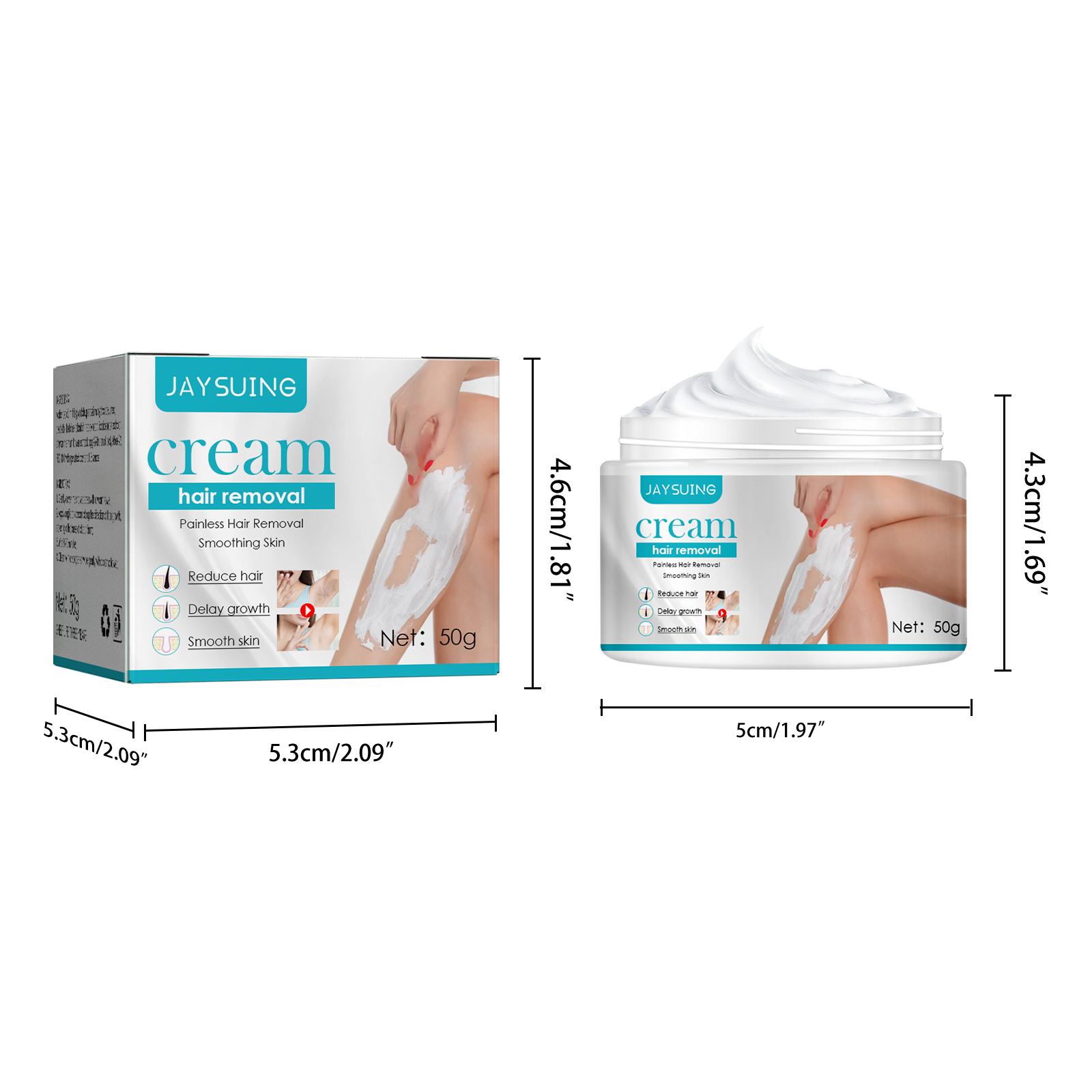 Jaysuing Hair Removal Cream, Full body Underarm, Hand And Foot Hair Quick Hair Removal Cream Gentle And Non-irritating